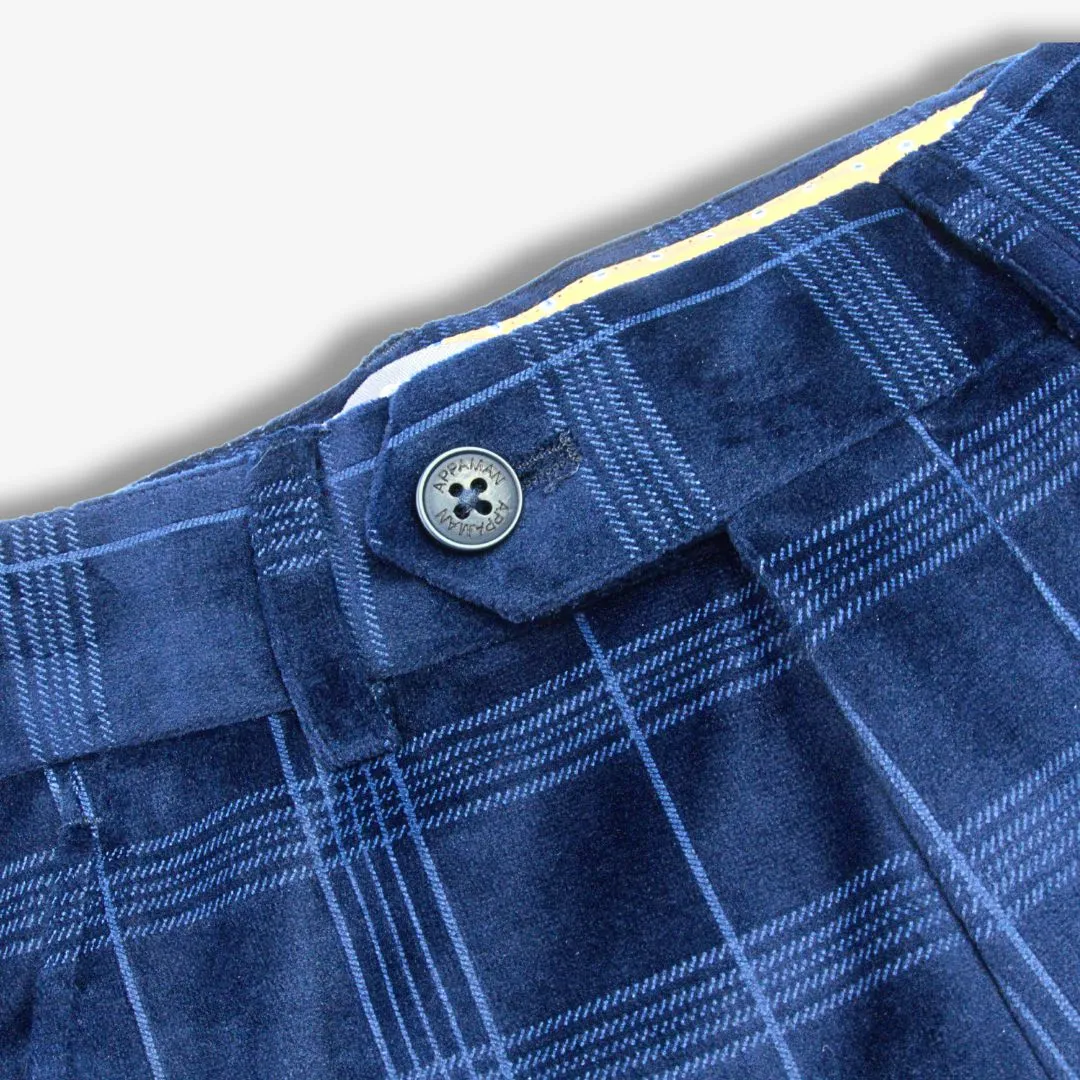 Suit Pants | Blue Velvet