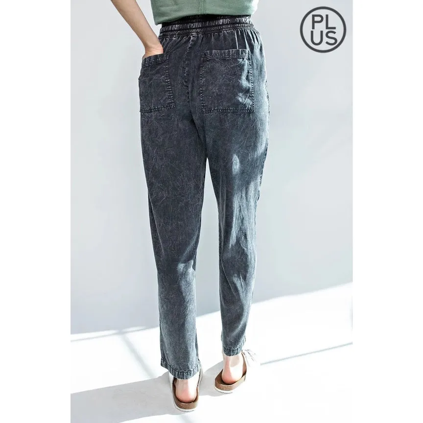 Tencel Mineral Washed Long Pants