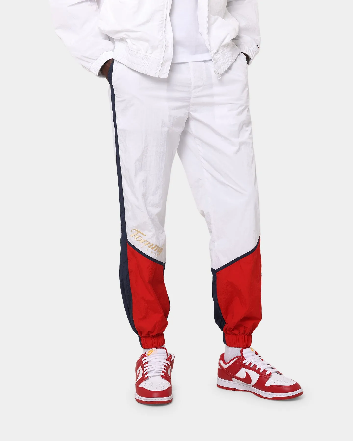 Tommy Jeans TJM Archive Windpants White Multi