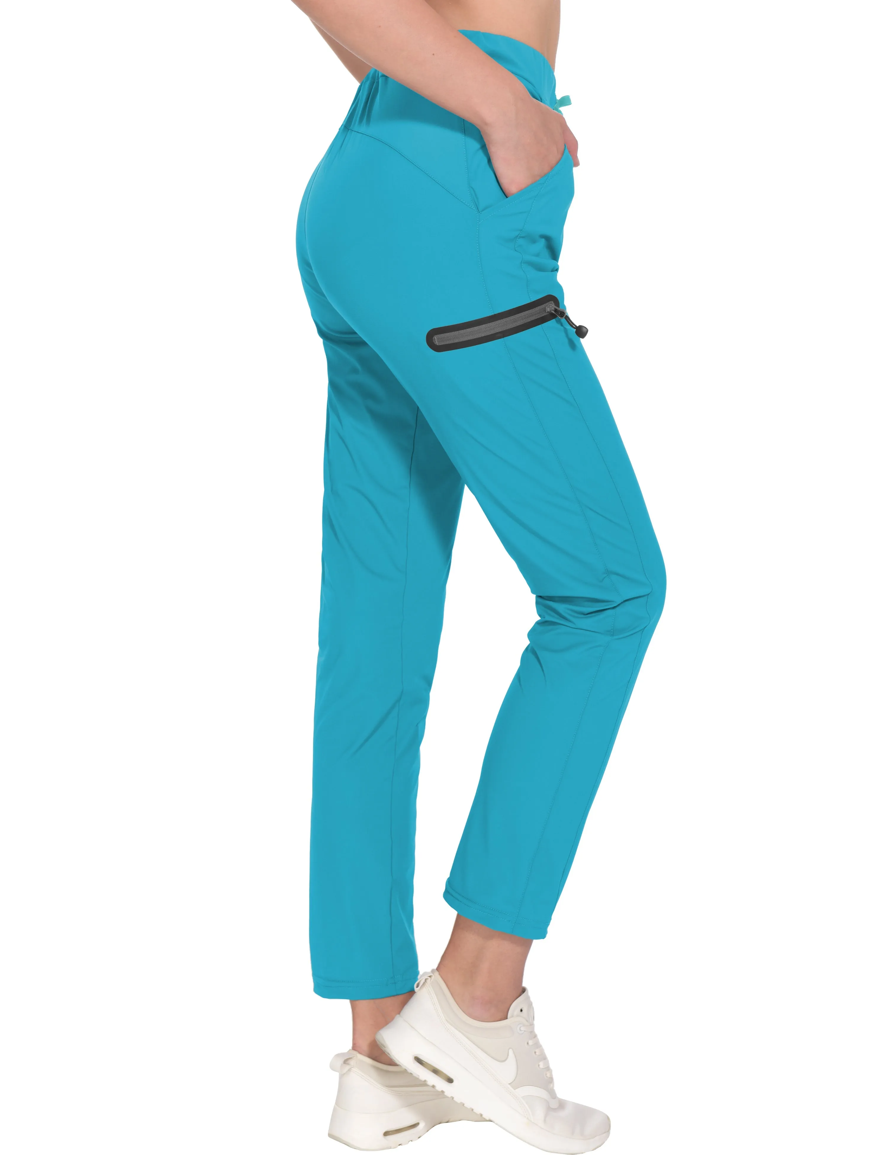 Women's Ultra-Stretch Quick Dry Lightweight Ankle Pants