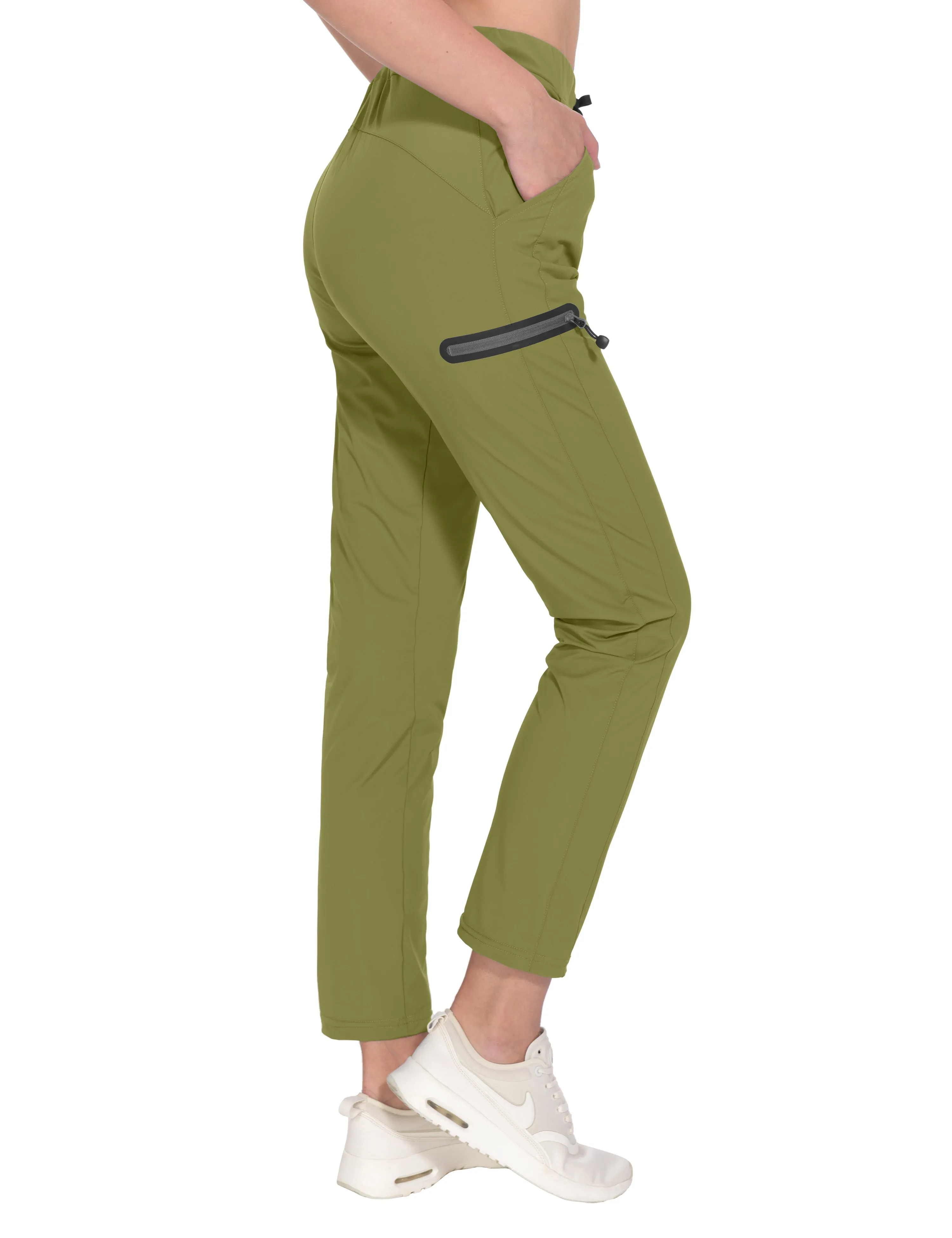 Women's Ultra-Stretch Quick Dry Lightweight Ankle Pants